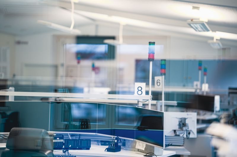 Der Stabstrainer bei der Laborleitstelle